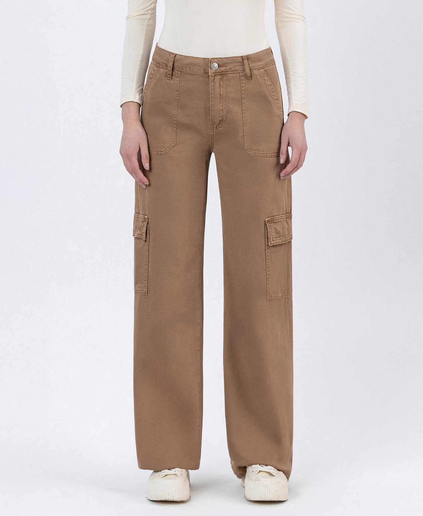 SINOPIA FRESCO HIGH RISE CARGO WIDE JEANS
