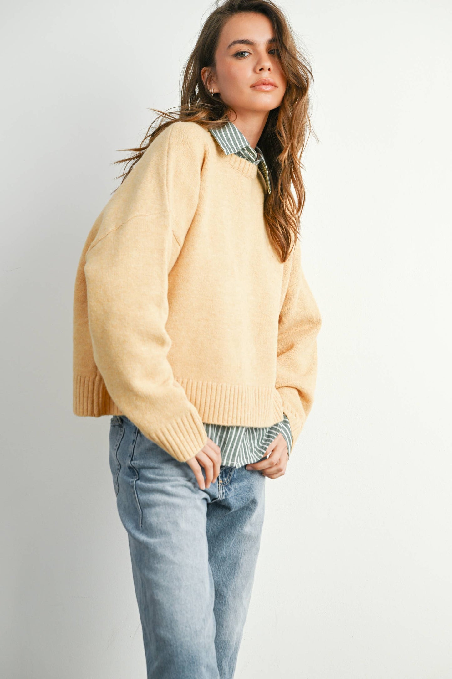 Marigold Tie Back Sweater