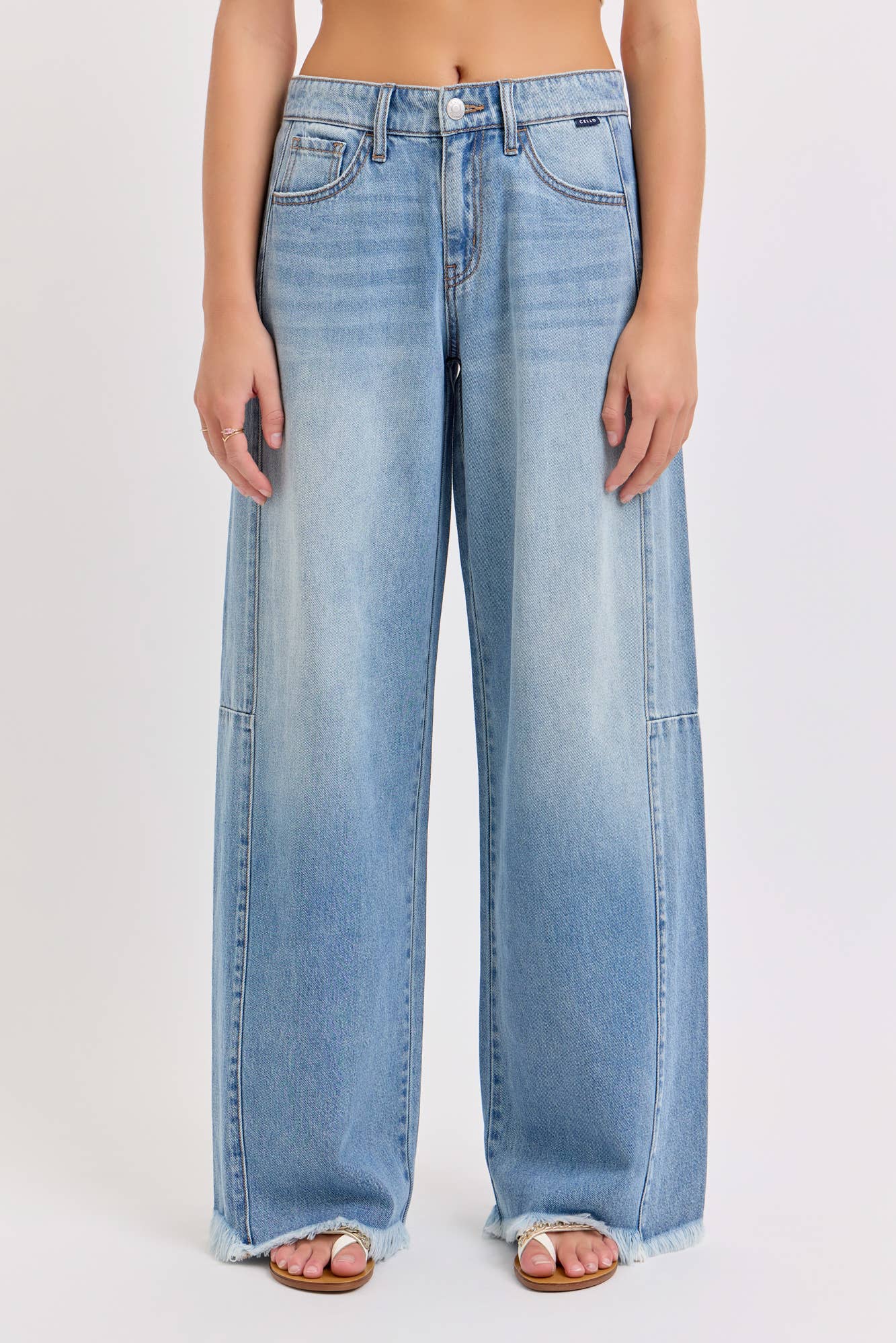 Ella Relaxed Wide Leg Jeans