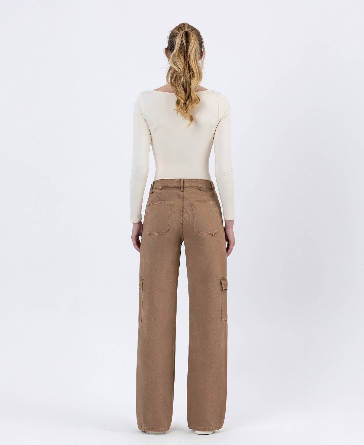 SINOPIA FRESCO HIGH RISE CARGO WIDE JEANS