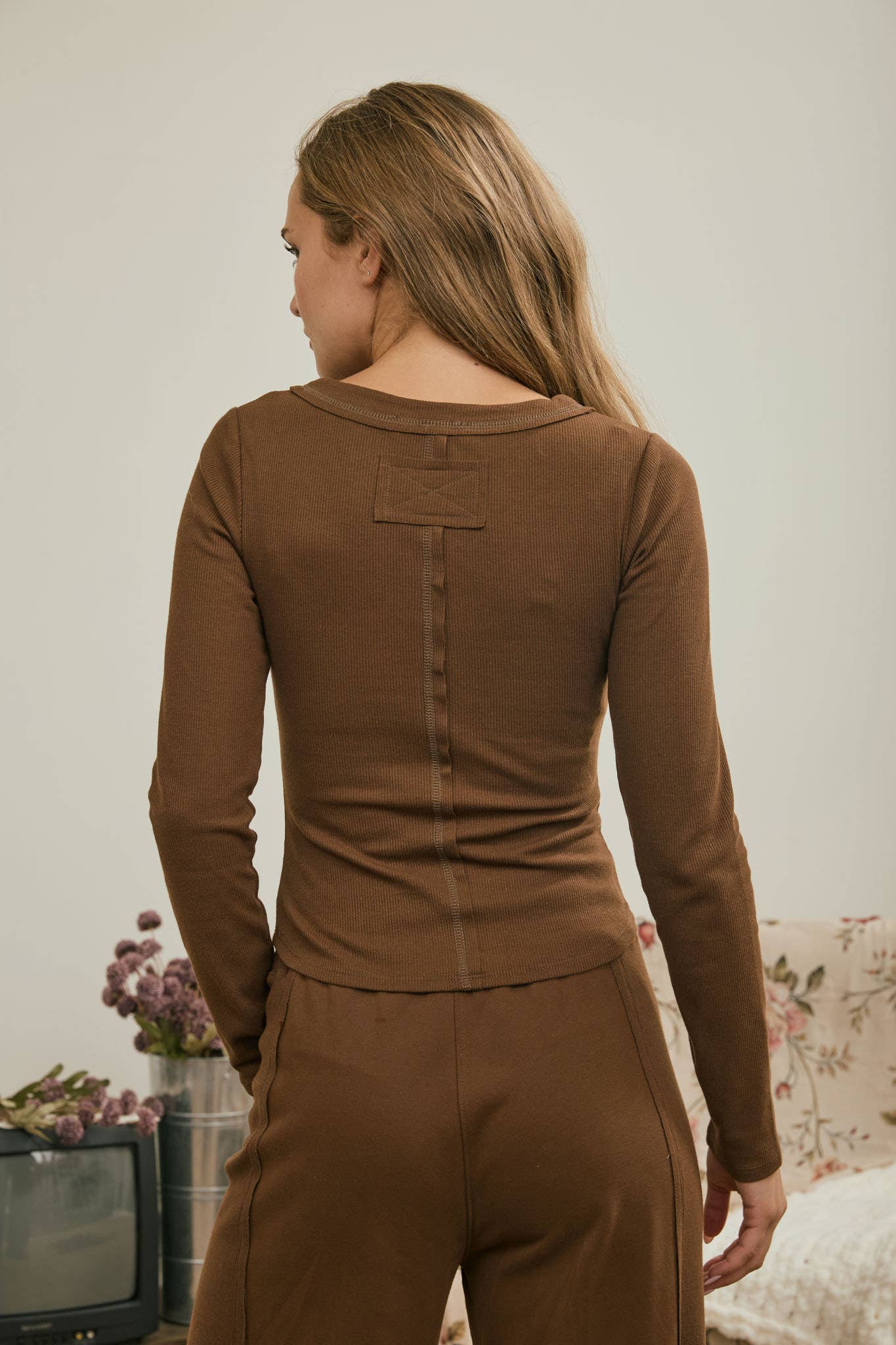 The Cocoa Henley