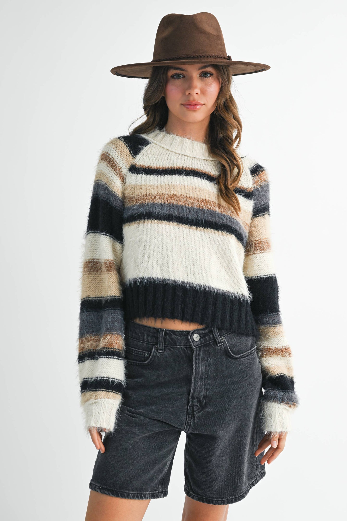 Canyon Cozy Oat Multi Sweater