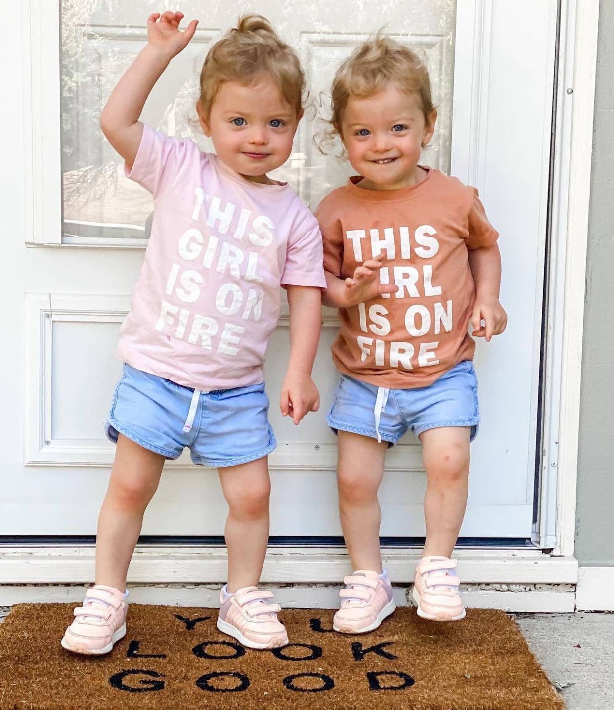Children's Girl on Fire Tee