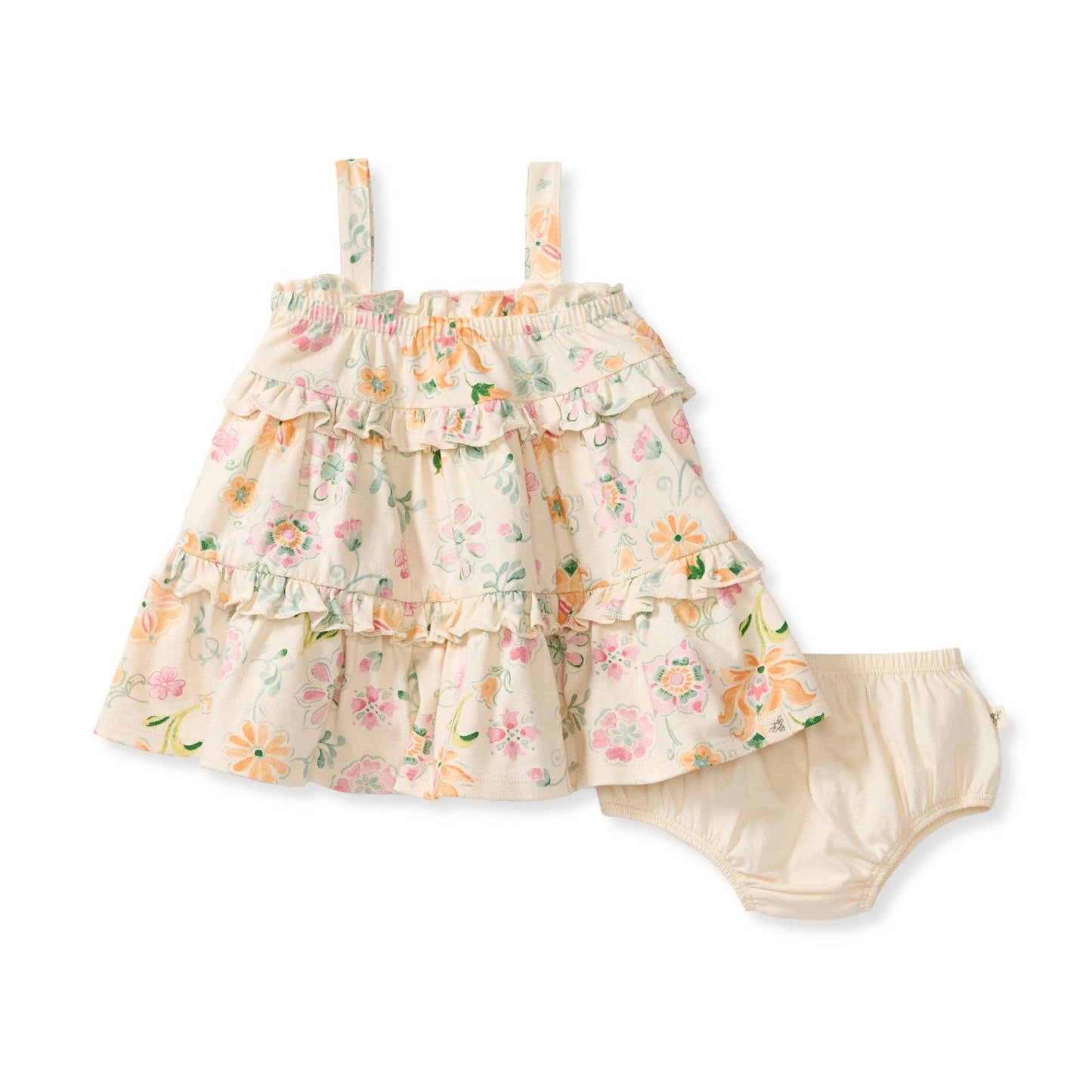 Eloise Floral Organic Dress