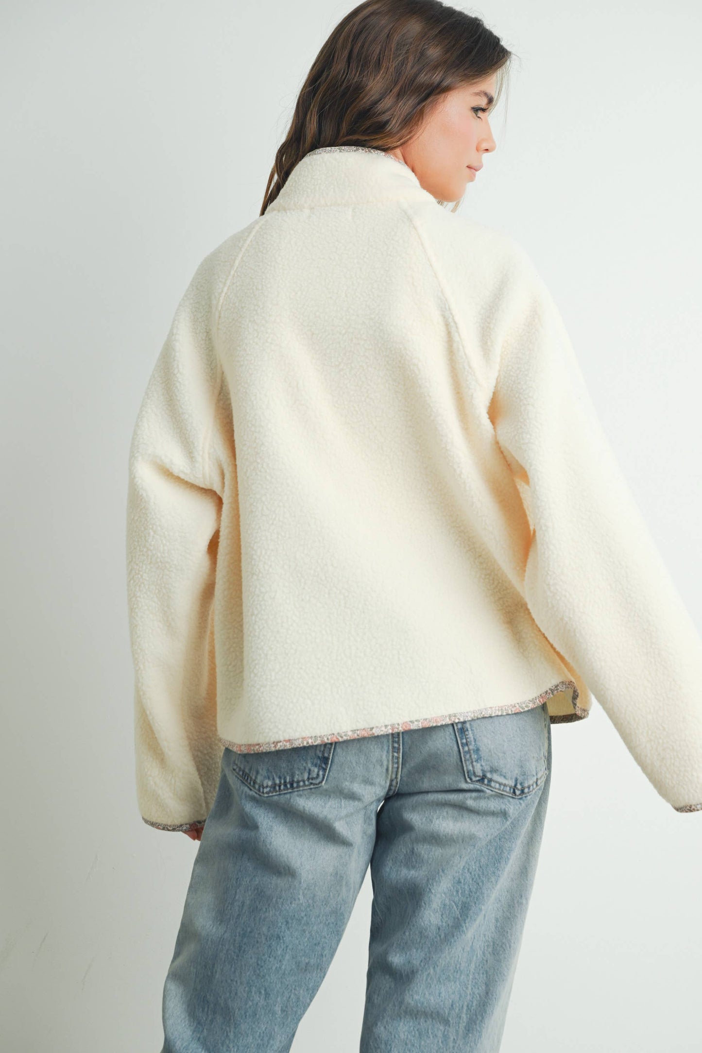 Mia Sherpa Fleece Jacket
