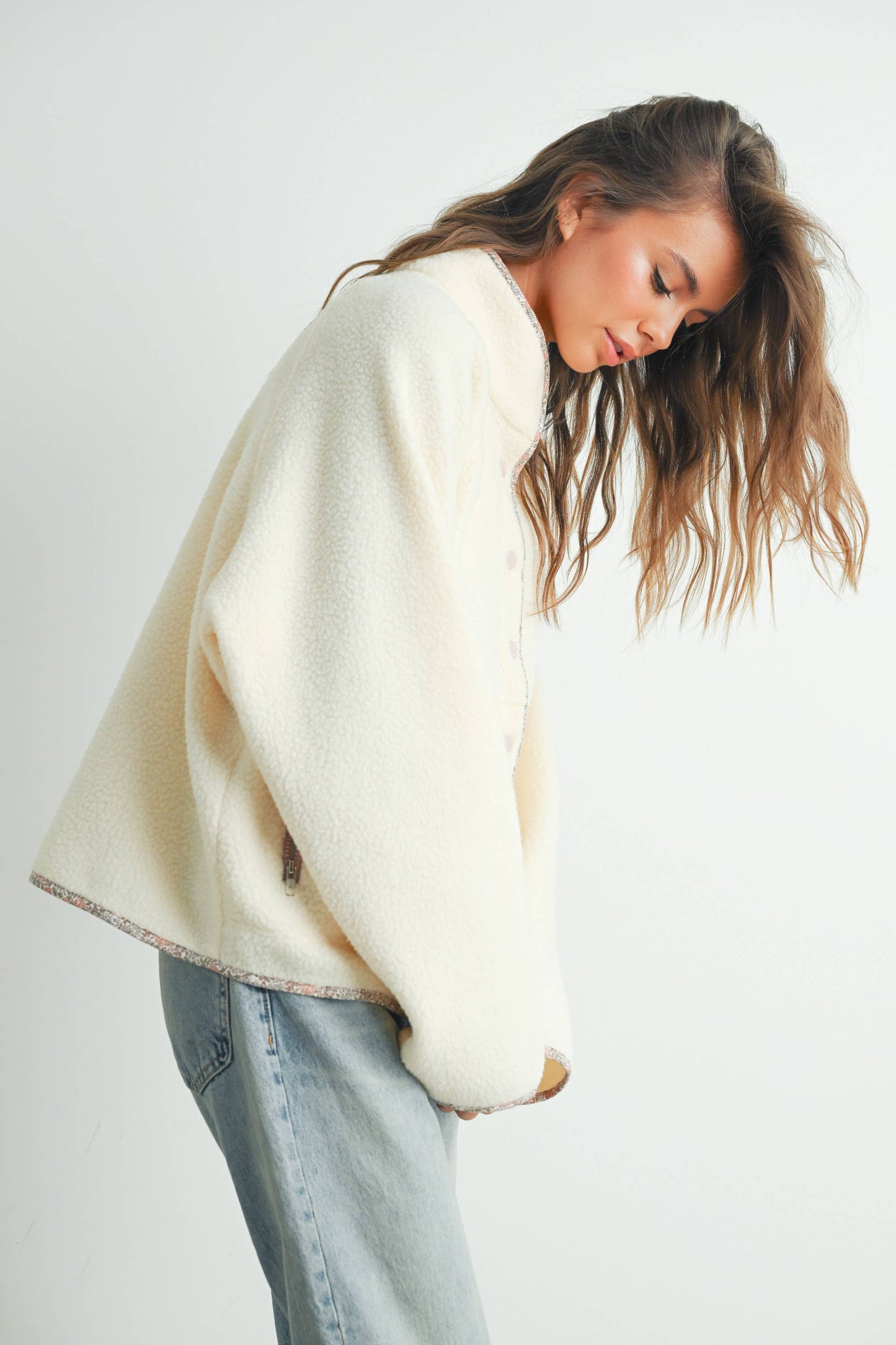 Mia Sherpa Fleece Jacket