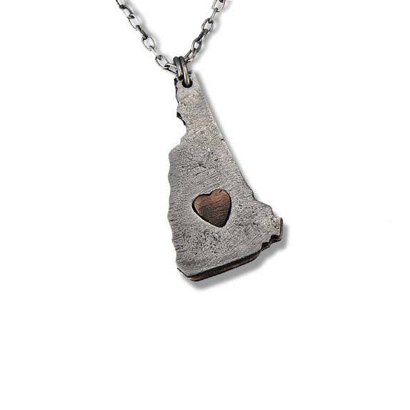 NH Pewter Necklace