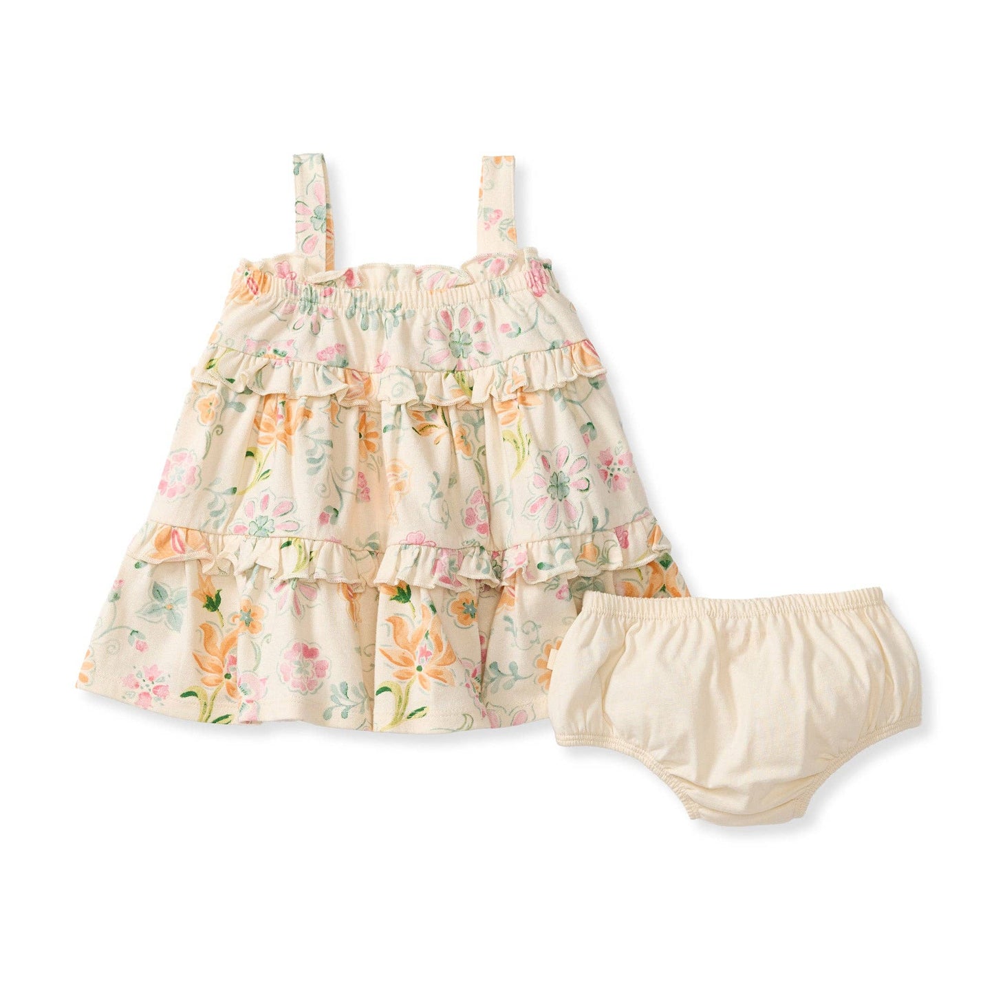 Eloise Floral Organic Dress