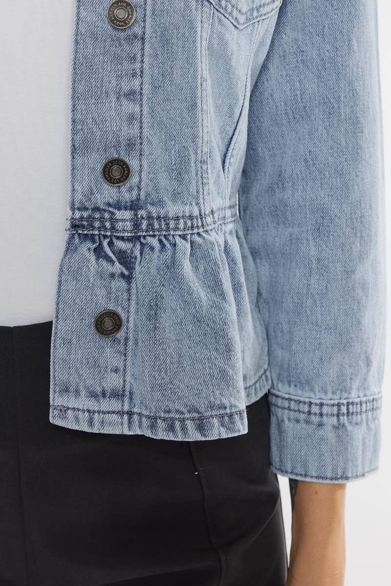 PIPER LIGHT DENIM JACKET