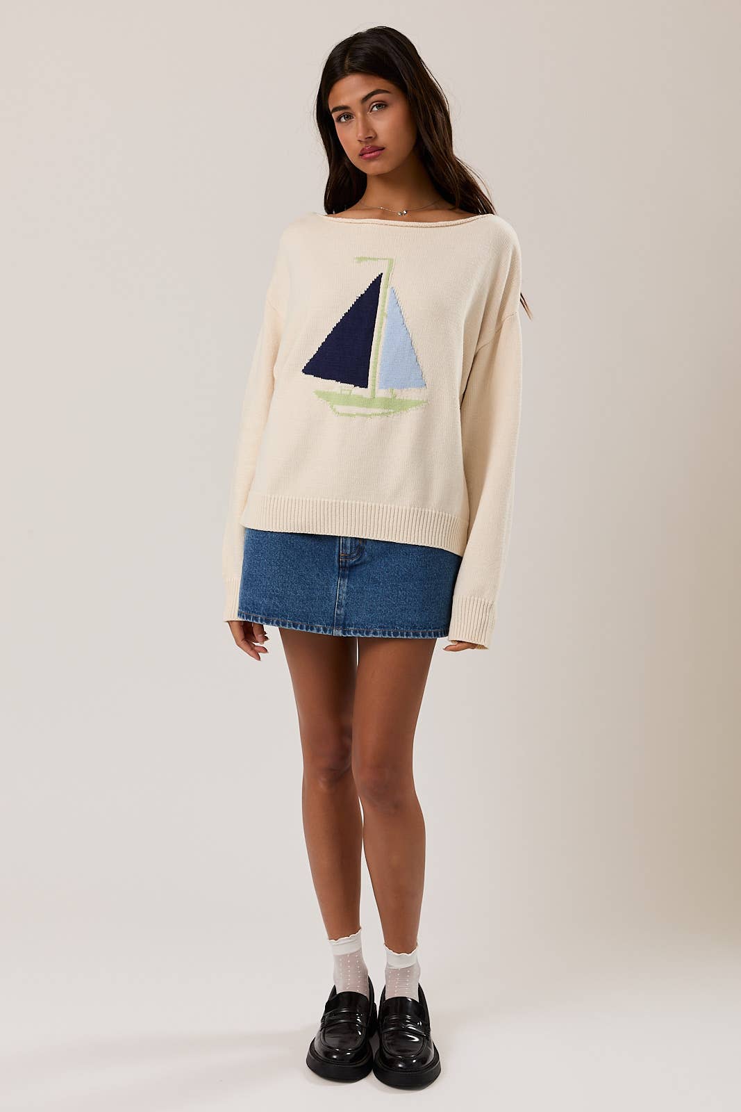 Ivory Boat Sweater
