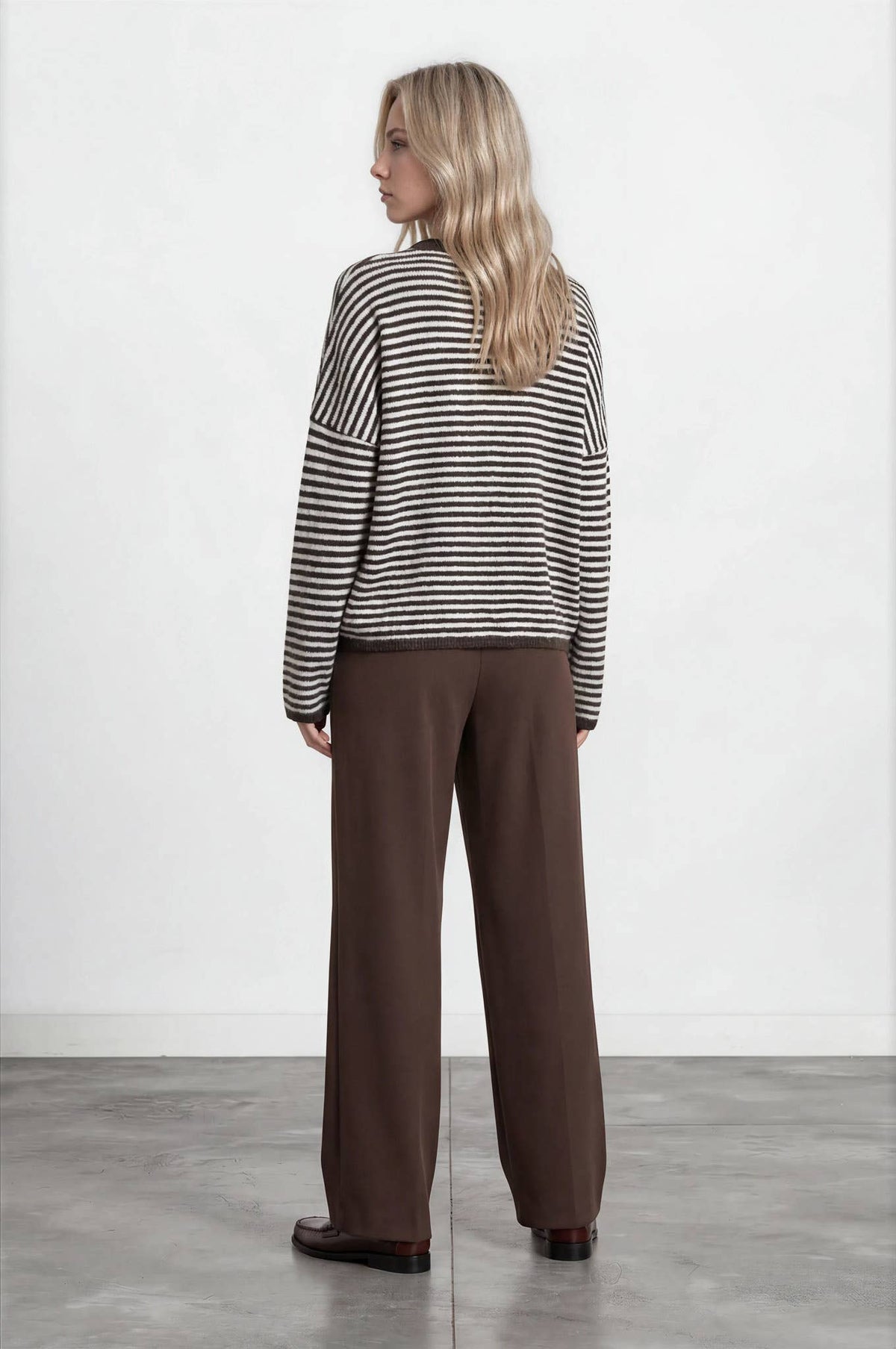 The Campus Stripe Cardigan