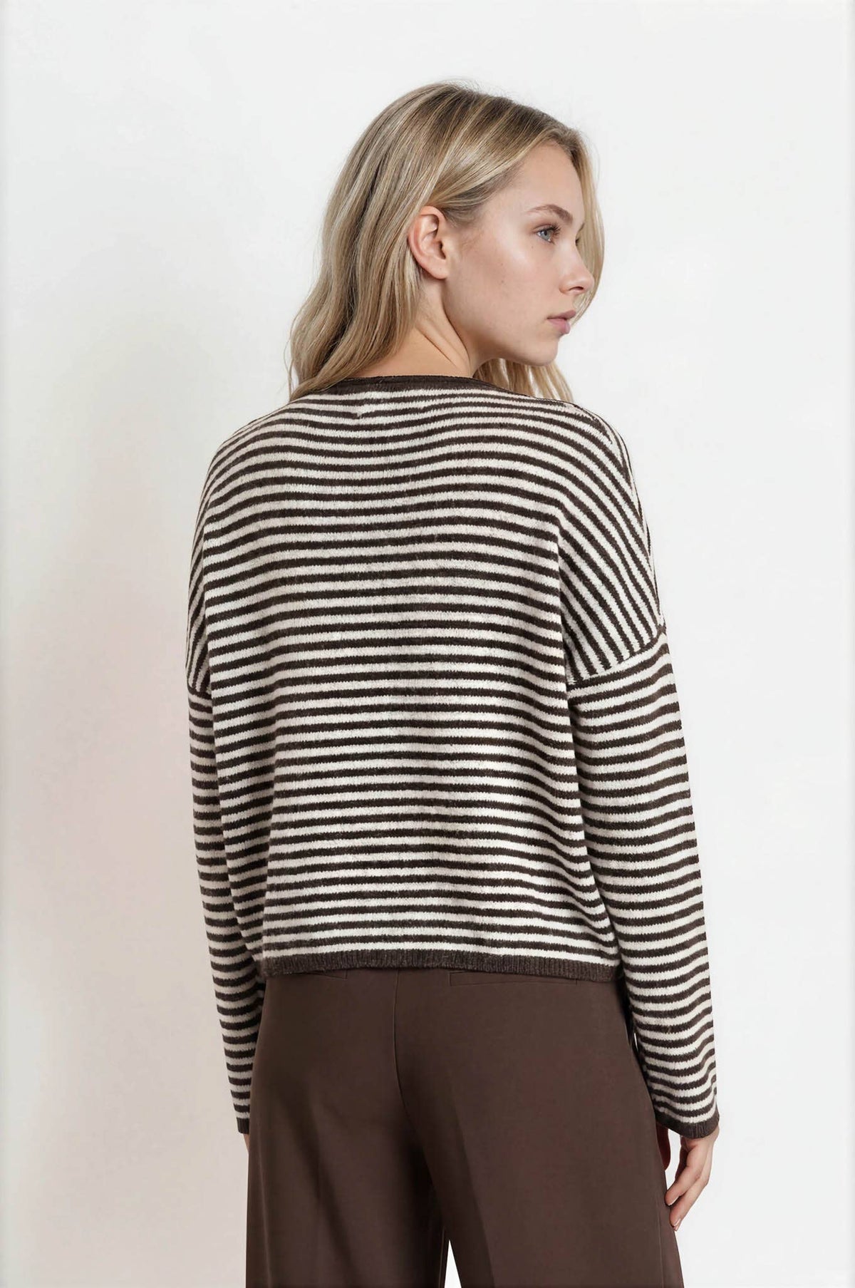 The Campus Stripe Cardigan