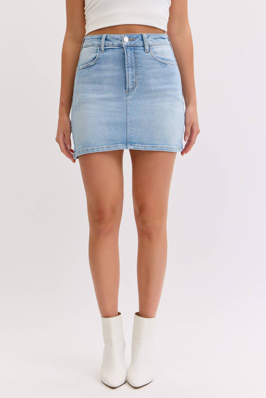 Molly Mid Waisted Mini Skirt