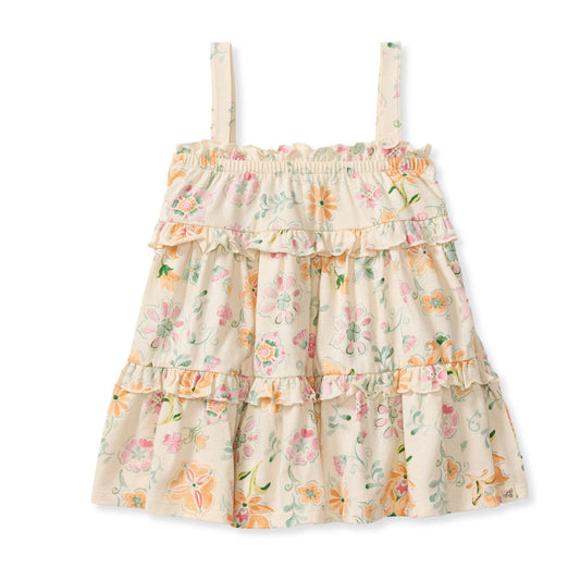 Eloise Floral Organic Dress