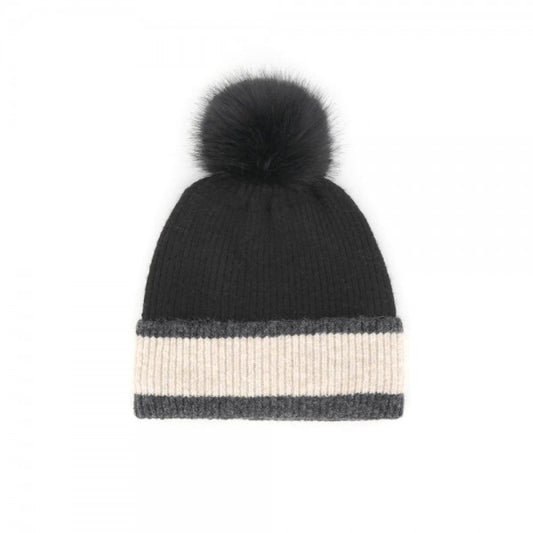 Chunky Knit Pom Beanie