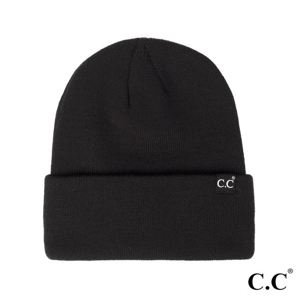Solid Cuff Beanie