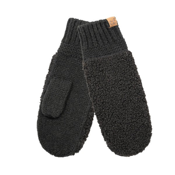 Sherpa Knit Mittens