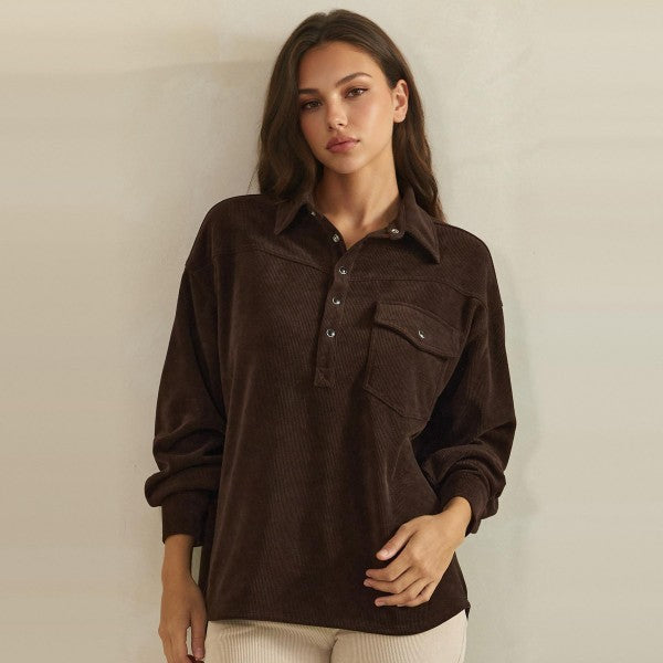 Corduroy Top
