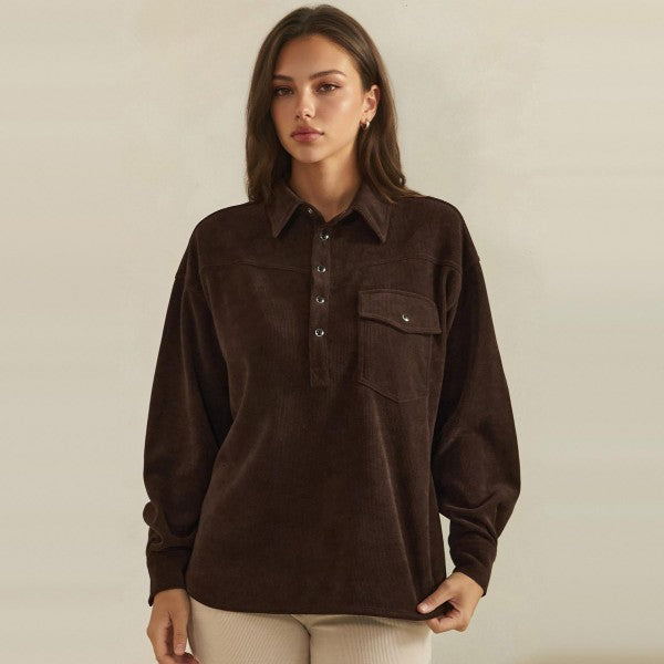 Corduroy Top