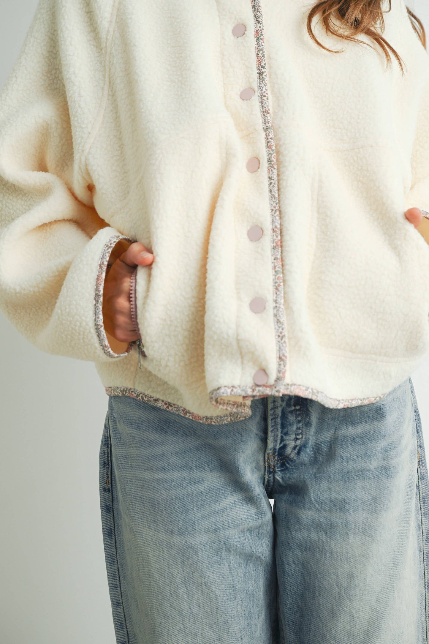 Mia Sherpa Fleece Jacket