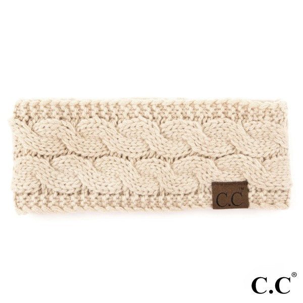 Solid Cable Headwrap