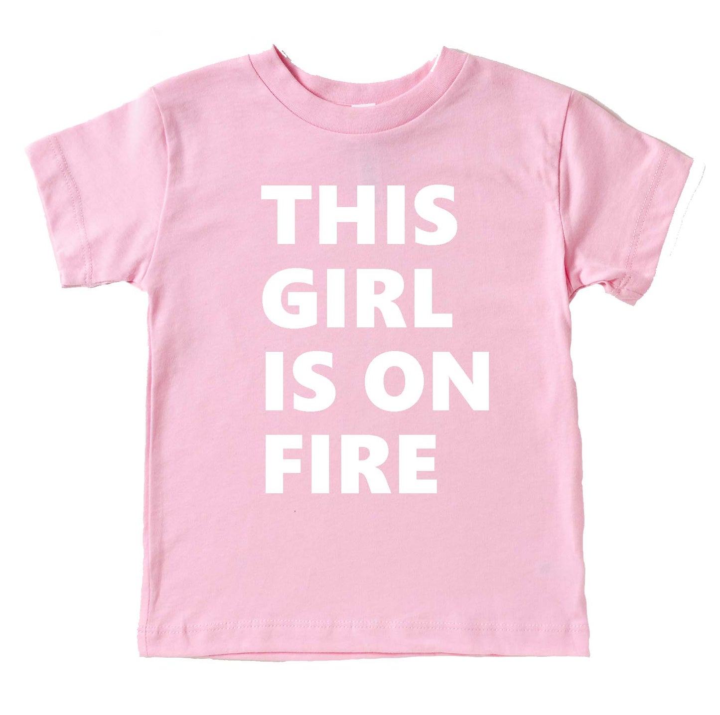 Children's Girl on Fire Tee