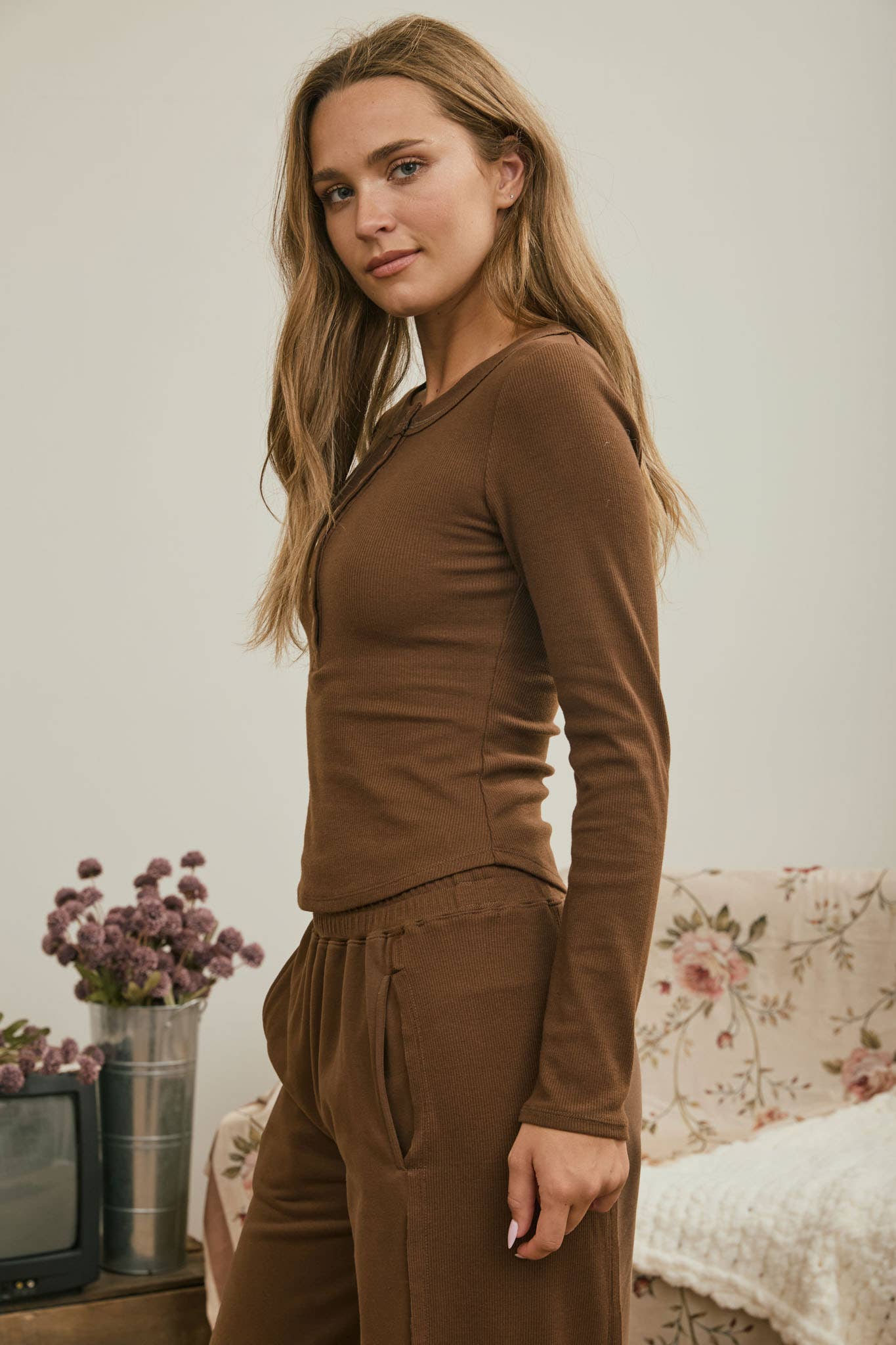 The Cocoa Henley