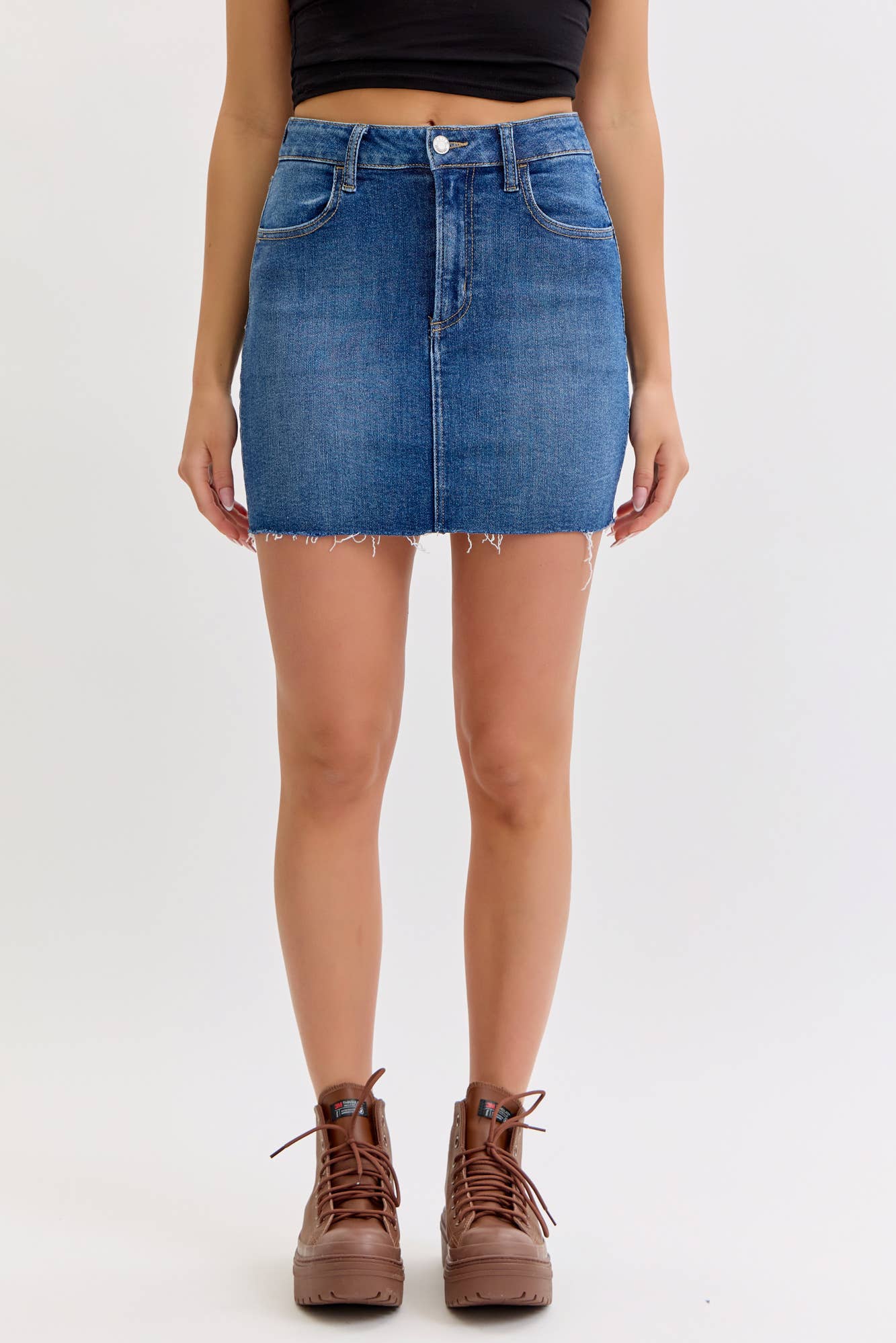 Maggie Mid Waisted Mini Skirt