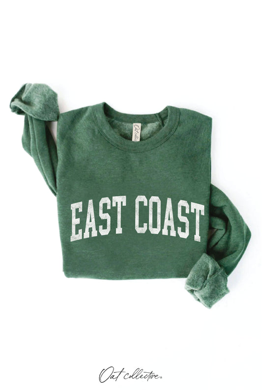 east coast crewneck sweatshirt green