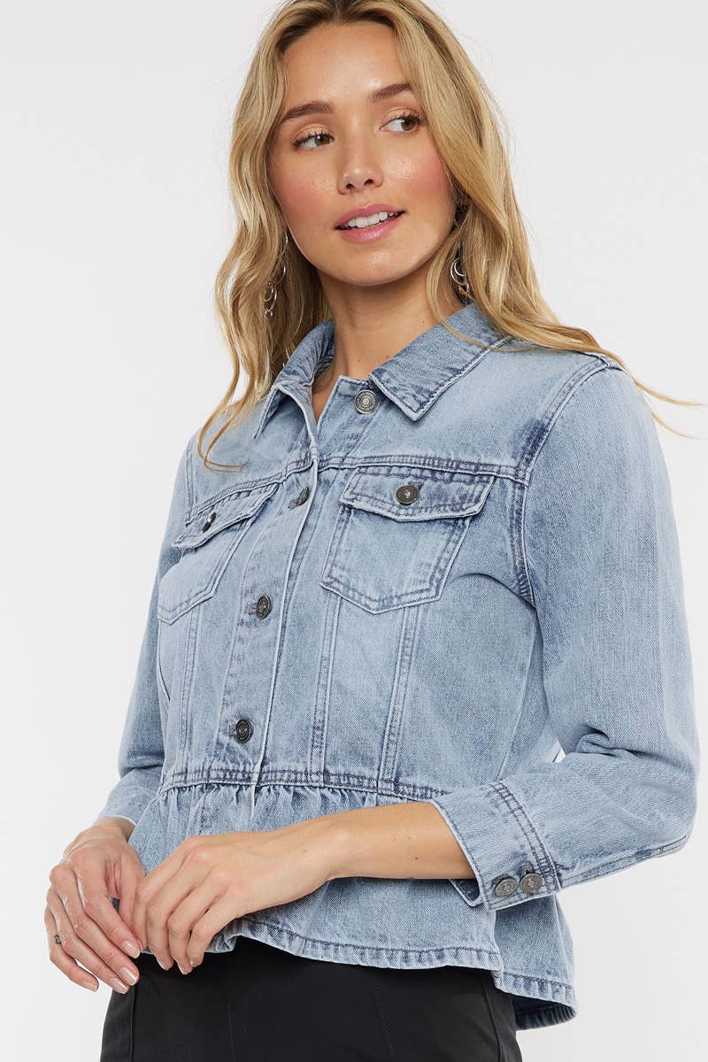 PIPER LIGHT DENIM JACKET
