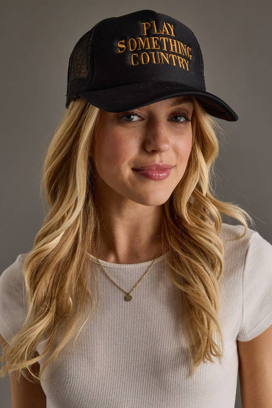 Erin Play Something Country Trucker Hat