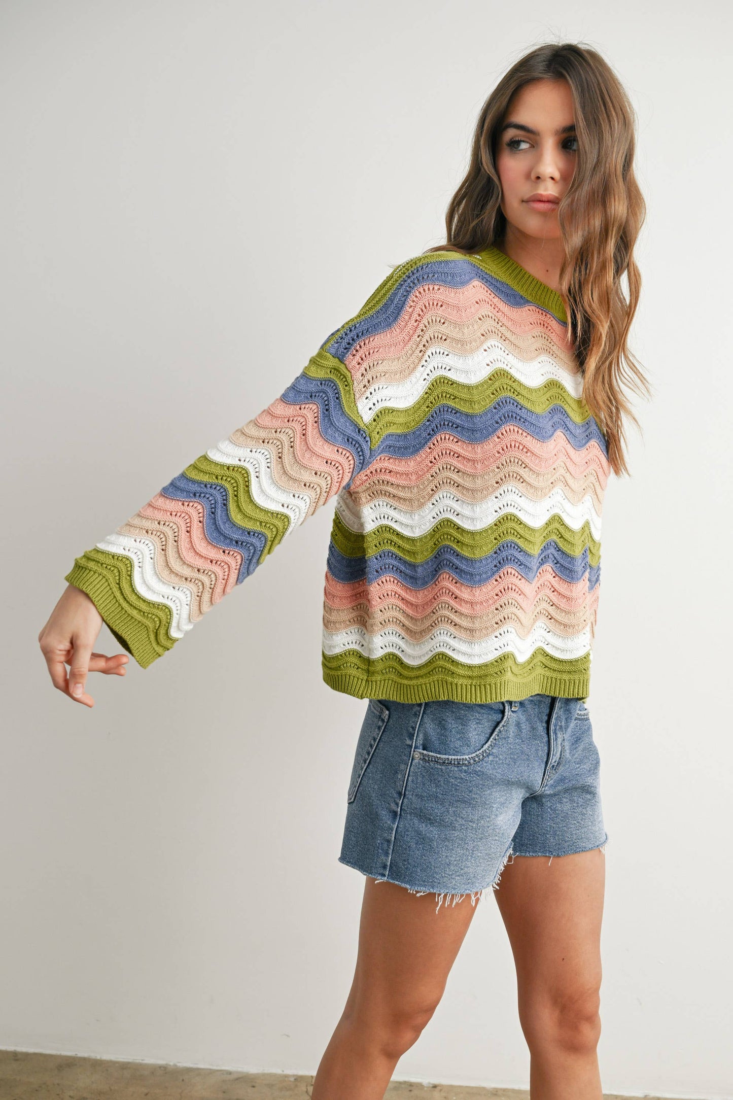Daydream Waves Sweater